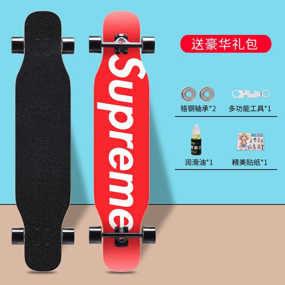 슈프림 입문 용 댄싱 롱 보드 스케이트 24종 초보 초등 중 고등 학생 취미-모바일 11번가